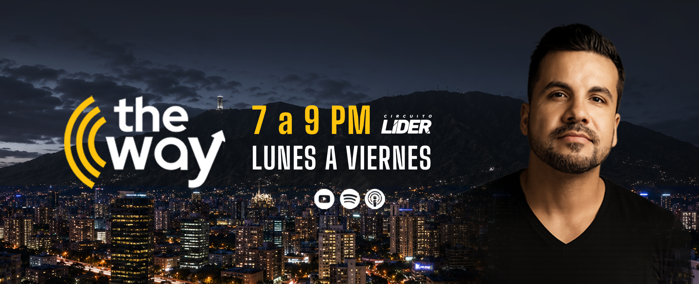 The Way — radio y podcast, lunes a viernes 7 a 9 pm